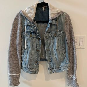 Free People Jean Jacket SZ Small